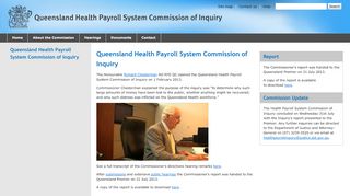
                            8. Queensland Health Payroll System Commission of Inquiry - QHPSCI
