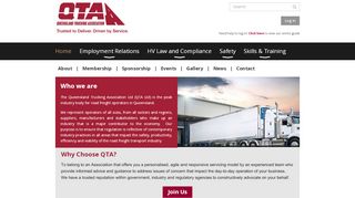 
                            11. Queensland Trucking Association Ltd - Home