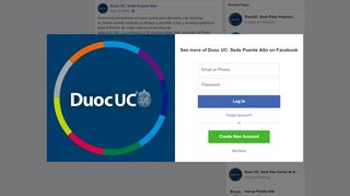 
                            7. Queremos presentarte el nuevo portal... - Duoc UC: Sede Puente Alto ...