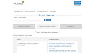 
                            6. Quero saber meu codigo Siaep aluno - Multiplus Fidelidade