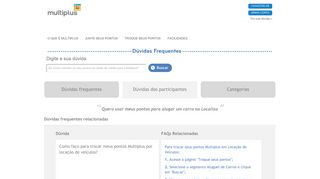 
                            9. Quero usar meus pontos para alugar um carro na Localiza - Multiplus ...