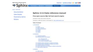 
                            9. Query() - Sphinx | Open Source Search Server
