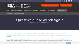 
                            6. Qu'est-ce que le webdesign ? | IESA Multimedia