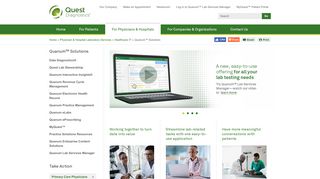 
                            4. Quest Diagnostics : Quanum™ Solutions