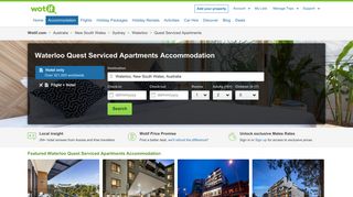 
                            10. Quest Serviced Apartments Accommodation in Waterloo - Wotif
