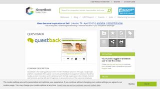 
                            9. QuestBack - | GreenBook.org