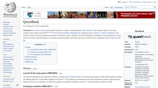 
                            3. QuestBack – Wikipedia