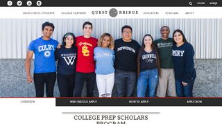 
                            5. QuestBridge | College Prep Scholars Program