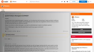 
                            8. [QUESTION] Is Minergate SCAMMER? : Monero - Reddit