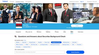 
                            13. Questions and Answers about Securitas Background Check | Indeed ...