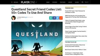 
                            9. Questland Secret Friend Codes List: 50+ Codes To Use And Share ...