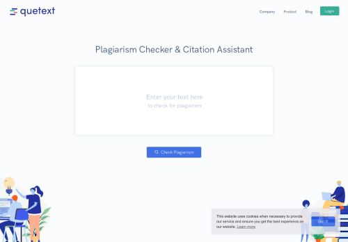 
                            12. Quetext: Plagiarism Checker