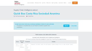 
                            12. Quick Box Costa Rica Sociedad Anonima, RIO SEGUNDO ALAJUELA ...