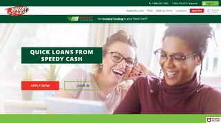 
                            10. Quick Cash Loans up to $2,600 - Speedy Cash