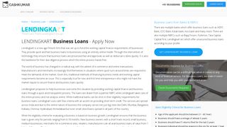 
                            7. Quick & Easy LENDINGKART Business Loan | Apply Online now