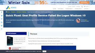 
                            7. Quick Fixed: User Profile Service Failed the Logon Windows 10