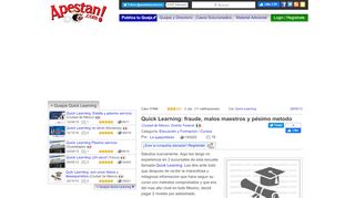 
                            3. Quick Learning: fraude, malos maestros y pésimo metodo, Ciudad de ...