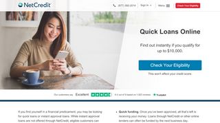 
                            7. Quick Loans | NetCredit Fast Approval Personal Loans