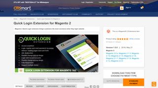 
                            3. Quick Login Extension for Magento 2 - Cmsmart