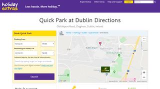 
                            12. Quick Park at Dublin Directions - Holiday Extras