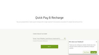 
                            4. Quick pay & recharge