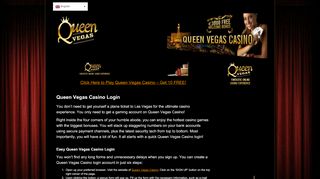
                            11. Quick Queen Vegas Casino Login and Get €20, FREE
