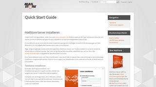 
                            6. Quick Start Guide – MailStore Server Hilfe