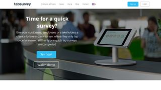 
                            10. Quick Survey app | Online Survey Tools | tabsurvey