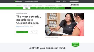 
                            12. QuickBooks Enterprise: Enterprise Accounting Software System