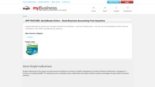 
                            4. QuickBooks Online - myBusiness - Singtel