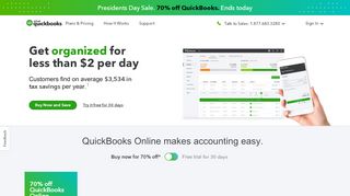 
                            3. QuickBooks Online — Smarter Tools. Better Business.