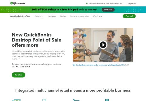 
                            9. QuickBooks Point of Sale - POS System Software for Small Businesses