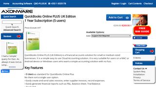 
                            4. QuickBooks Pricing in Ireland from AxonWare. Get QuickBooks Online ...