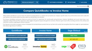 
                            8. QuickBooks vs Invoice Home 2019 Comparison | FinancesOnline