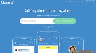 
                            2. QuickCall – Cheap International Calling Without Sacrificing Quality