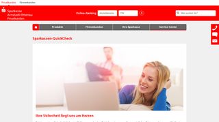 
                            8. QuickCheck - Sparkasse Arnstadt-Ilmenau