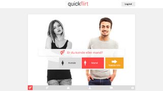 
                            4. QuickFlirt – Begynd at date singler, som du vil have