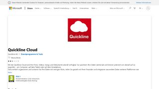 
                            6. Quickline Cloud beziehen – Microsoft Store de-CH