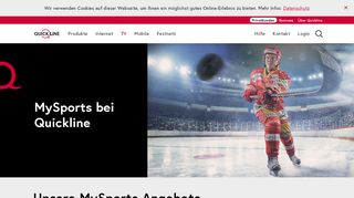 
                            3. Quickline - MySports