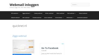 
                            3. quicknet.nl | Webmail inloggen