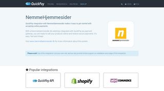 
                            10. QuickPay | NemmeHjemmesider integration