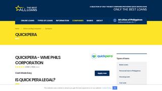 
                            8. Quickpera in Philippines - Reviews, Info and Terms of Application - All ...