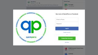 
                            6. QuickPera - Sign up to QuickPera today to find out more!... | Facebook