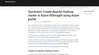 
                            9. Quickstart: Get started with Apache Hadoop and Apache Hive using ...