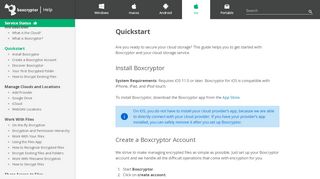 
                            5. Quickstart | ios - Boxcryptor