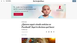 
                            11. ¿Quieres seguir viendo noticias en Facebook? Aquí te decimos qué ...