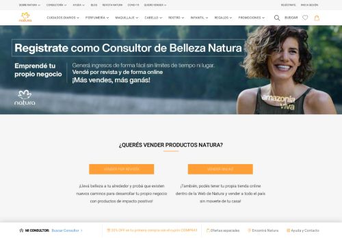 
                            2. Quiero ser Consultor(a)Digital - Natura Cosméticos