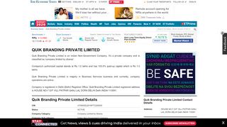 
                            6. Quik Branding Private Limited - The Economic Times