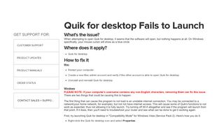 
                            9. Quik for desktop Fails to Launch - GoPro