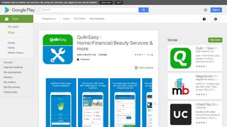 
                            5. QuikrEasy - Home/Financial/Beauty Services & more - Apps on ...